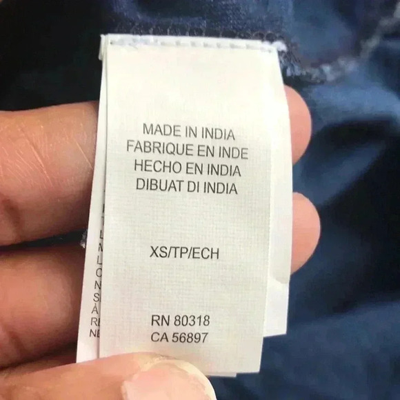 Lucky Brand Stars Denim Look NWT Tank Size XS—WB01 - Picture 6 of 6